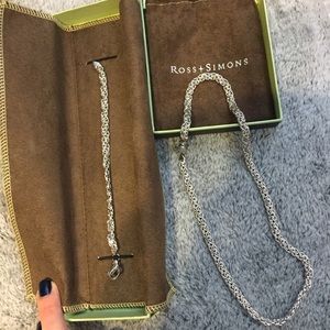 Ross and Simmons necklace and bracelet set